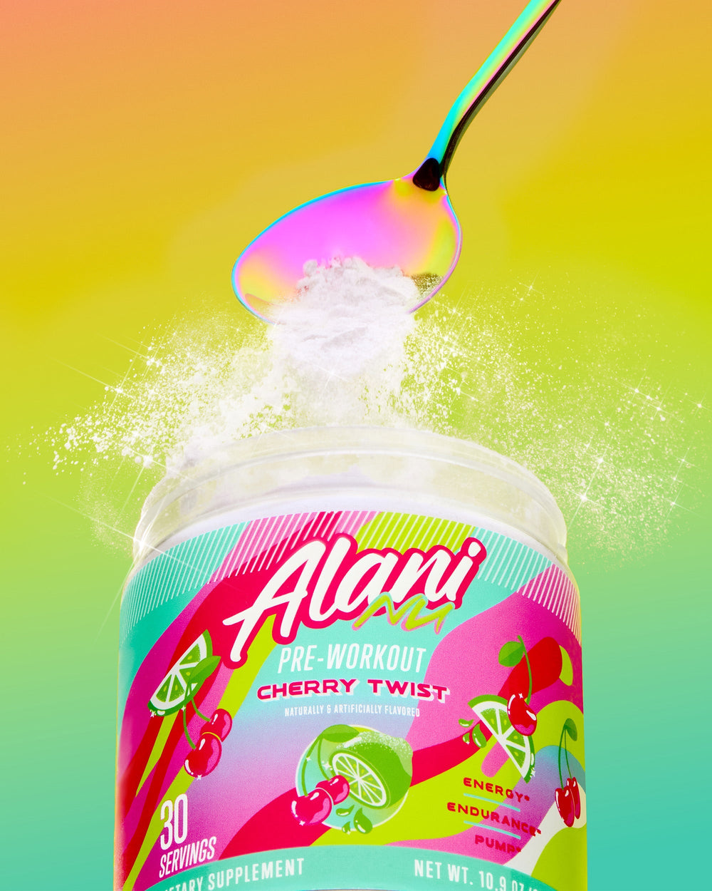 Cherry Twist pre-workout product detail